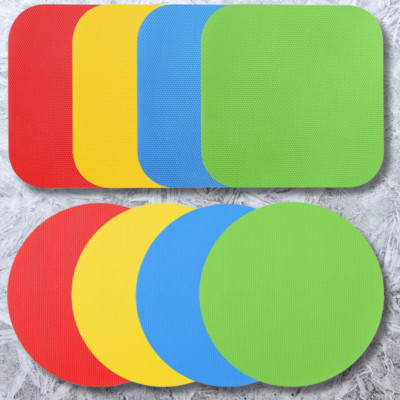 8 Pack Rubber Jar Lid Opener Gripper Pads for Weak Hands Seniors Kitchen Tool