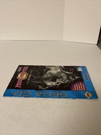 Sega CD Prize Fighter INSTRUCTION MANUAL BOOKLET ONLY