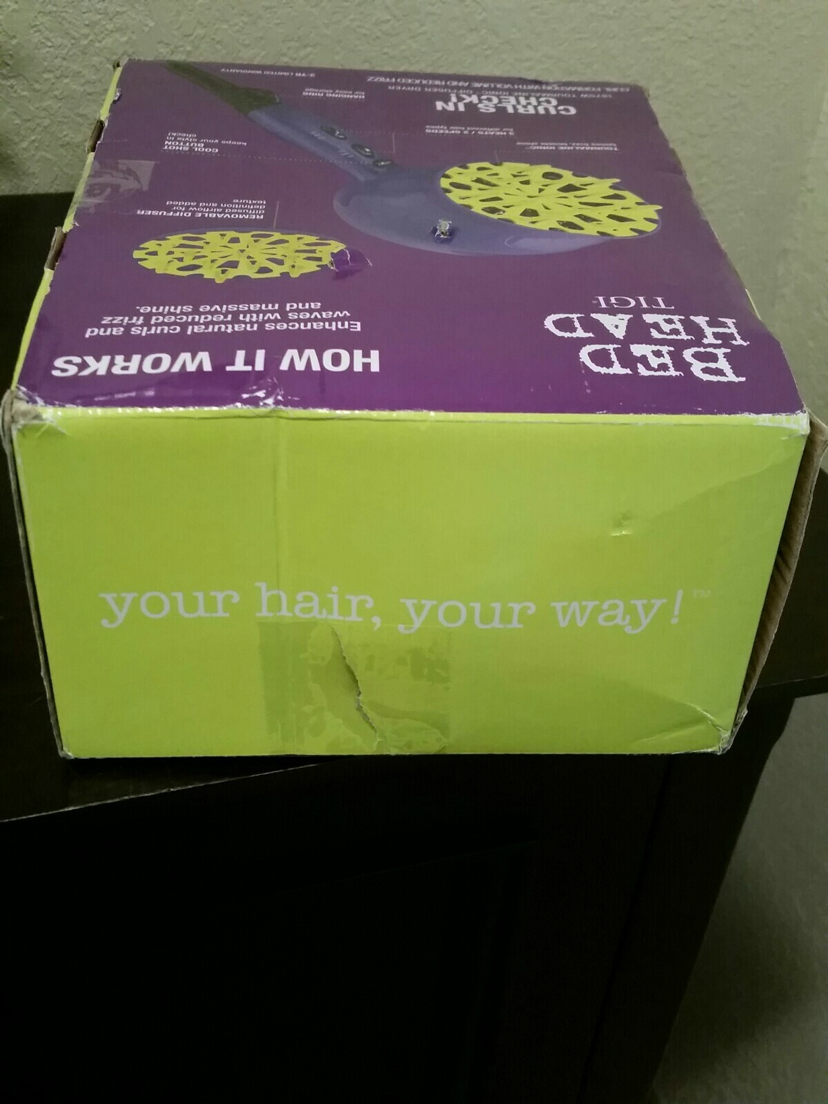 Bed Head Bh420 Curlipops 1875w Diffuser Dryer Purple For Sale Online Ebay
