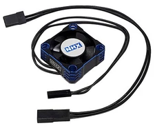 NHX RC HV 30mm Aluminum Case High Speed 28000 RPM Motor / ESC Cooling Fan Blue