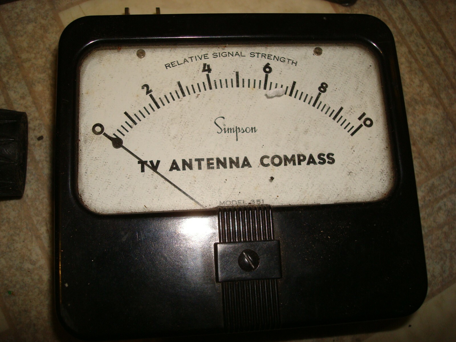 Simpson TV Antenna Compass Model 351 Vintage in Original Box eBay