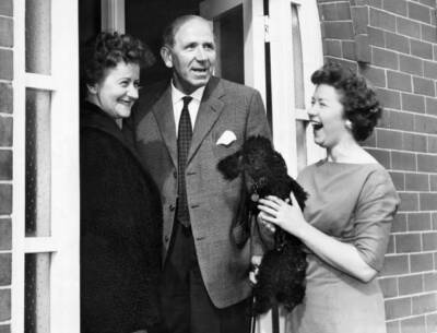 Matt Busby Manchester United Manager 1958 Old Photo