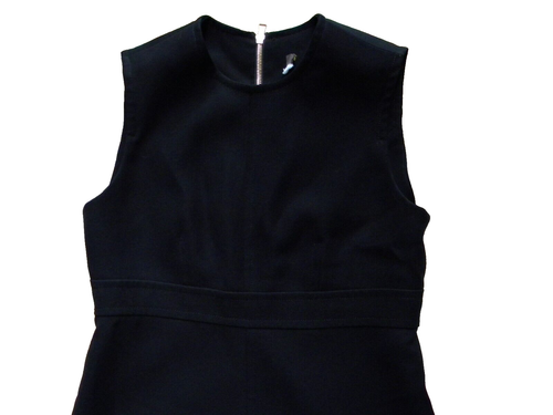 Louis Vuitton Employee Uniforms Black Sleeveless Dress Size S VTG (A13) - 第 2/8 張圖片