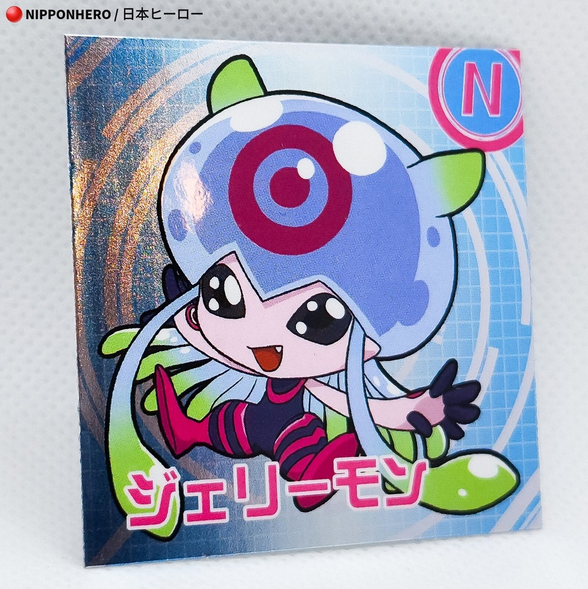 digimon ghost game cards Digimon Ghost Game JELLYMON Card Sticker NO. 47 2