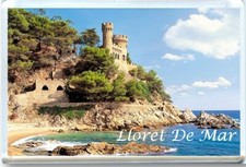 LLORET DE MAR, SPAIN FRIDGE MAGNET-1
