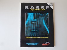 ♪ Partition / Méthode - BASSE improvisation Solfège Tablatures (PAS DE CD)  ♪