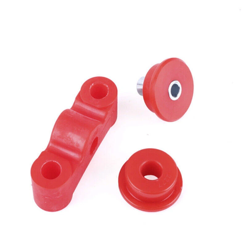 Car Red Polyurethane Front Shifter Stabilizer Bushing Fit For 92-00 Honda Civic Foto 2 de 4