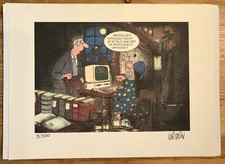 Uli Stein limitierter Kunstdruck (9/300) sign...