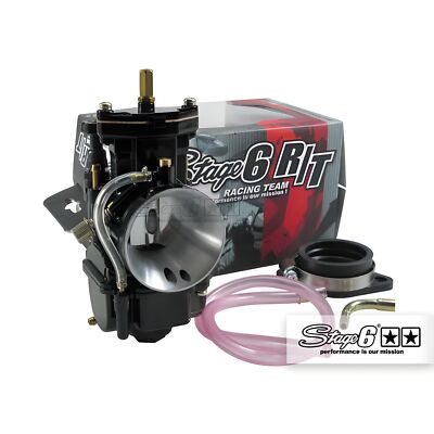 Racing Carburettor Stage6 R/T MK2 34mm inc Powerjet Flask Slide