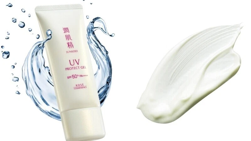 Gel protector UV KOSE JUNKISEI SPF50+ PA++++ 70 g Foto 2 de 2