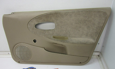 96-99 SATURN S SERIES RIGHT PASSENGER SIDE FRONT DOOR PANEL TAN