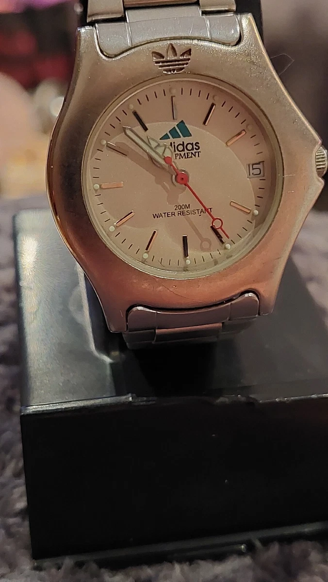 Rare Vintage Unisex Adidas Equipment Quartz Watch with Date. New 🔋. | eBay