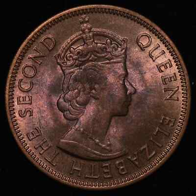 Cyprus - 5 Mils 1956 - Elizabeth II | eBay