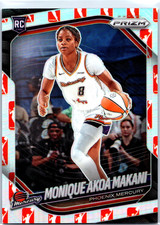 Monique Akoa Makani 2025 Panini Prizm WNBA Rookie Logo Prizm #98 Mercury RC