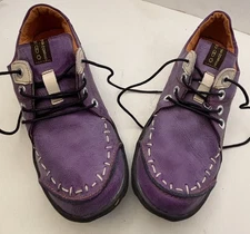 TMA Eyes Original TMA Time Purple Stitched Leather Shoes Women 11/11.5/EUR 43