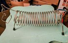 Mid century Wire Spring Dog Letter Picture Holder Silver Vintage Scotty Dog — photo 1