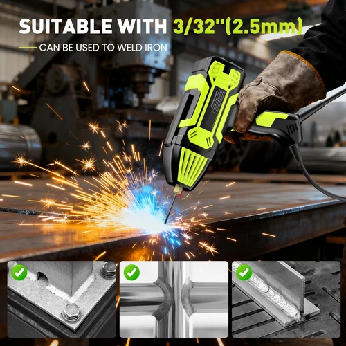 Handheld Welding Machine Arc Welder Gun Electric Digital Welder Stick Welder - Picture 3 of 7