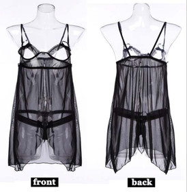 Women's Sexy Lingerie Sleepwear Babydoll Underwear Lace Dress G-String Nightwear