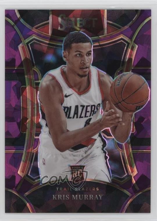 2023 Select Mezzanine Level Purple Cracked Ice Prizm /99 Kris Murray Rookie RC