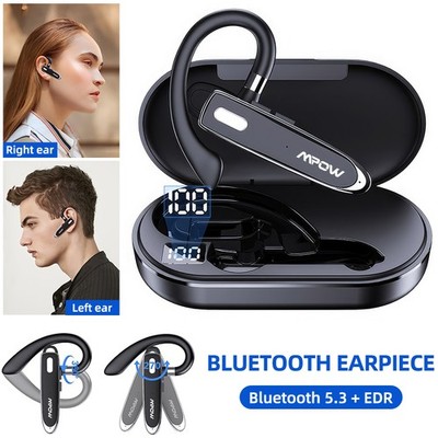 Wireless Bluetooth Headset mit Mikrofon Stereo In Ear Kopfhörer Trucker Ohrhörer