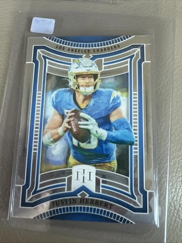 2023 NATIONAL TREASURES JUSTIN HERBERT TREASURE HUNT /25 (1g .999 SILVER)