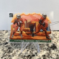 Marvin Harrison Jr/ Kyler Murray 2024 Clearly Donruss Dual Downtown #15 🌵 🔥