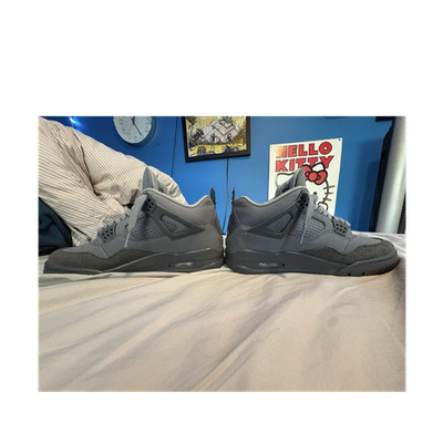 Jordan Air Jordan 4 Retro SE ''Wet Cement'' Gray Suede FQ7928-001