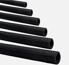 Braided Split-Sleeve Wire Loom for High-Tempe...