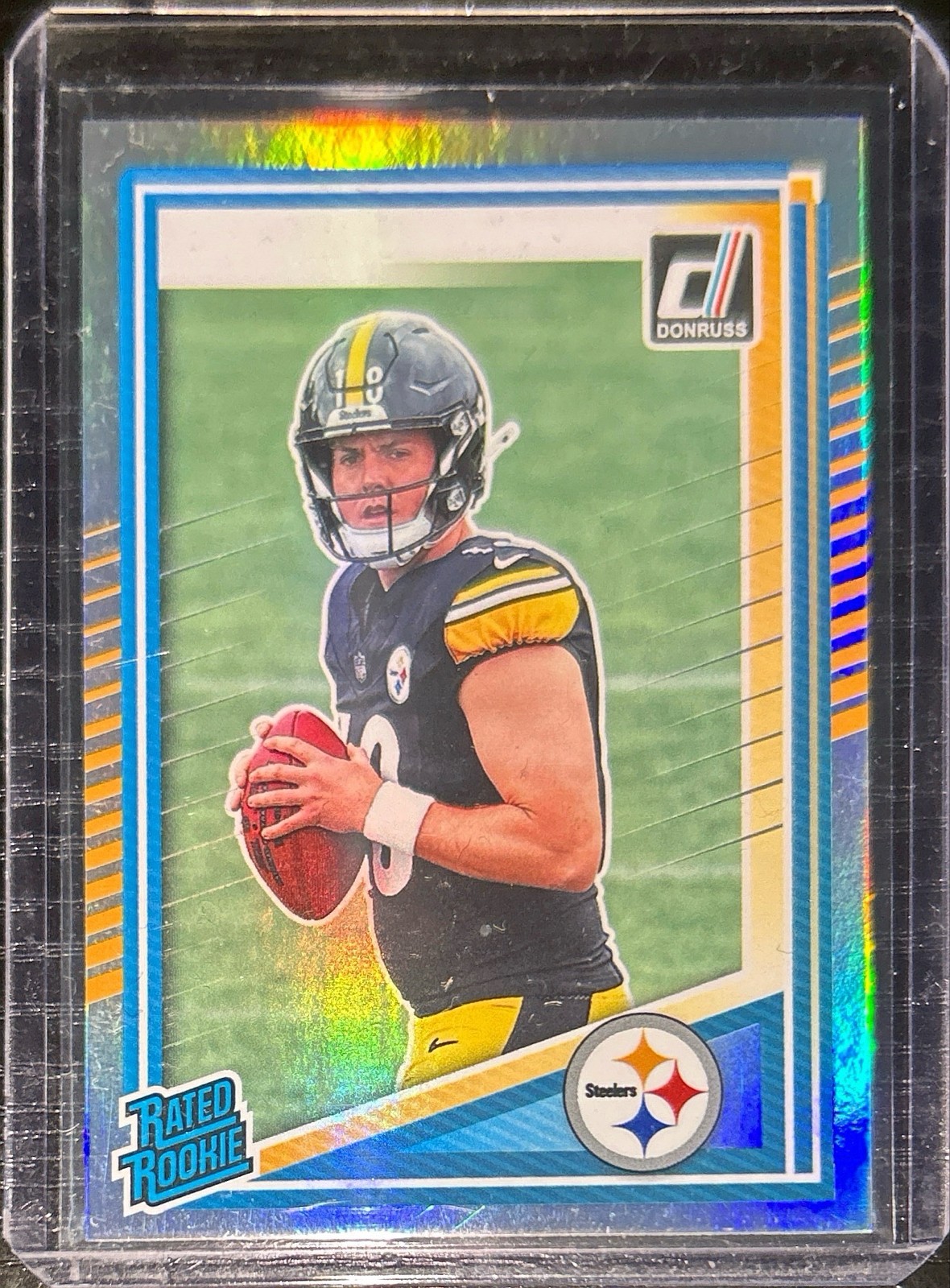 2025 Panini Donruss - Rated Rookie Will Howard #309 No Name (RC)