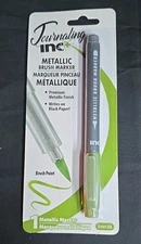 Journaling Inc+ Metallic Green Ink Brush Marker 1 Count NEW