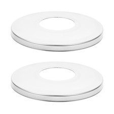 2 Pcs Pool Stainless Steel Deck Flanges Ladder Escheons Protector Cover