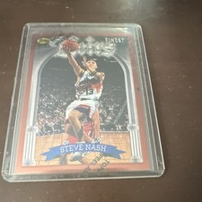 Topps 1996-97 Finest Steve Nash Phoenix Suns Bronze Peel And Reveal #217