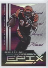 2010 Panini Epix Epix Moment Purple Cedric Benson #90 2u3