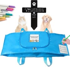 Eco-Friendly Pet Casket Body Bag Pet Burial Box with Dignity Dog Casket for B...