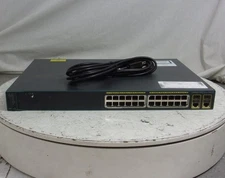 Cisco Catalyst 2960 WS-C2960-24PC-L V05 PoE Network Switch 24-Port