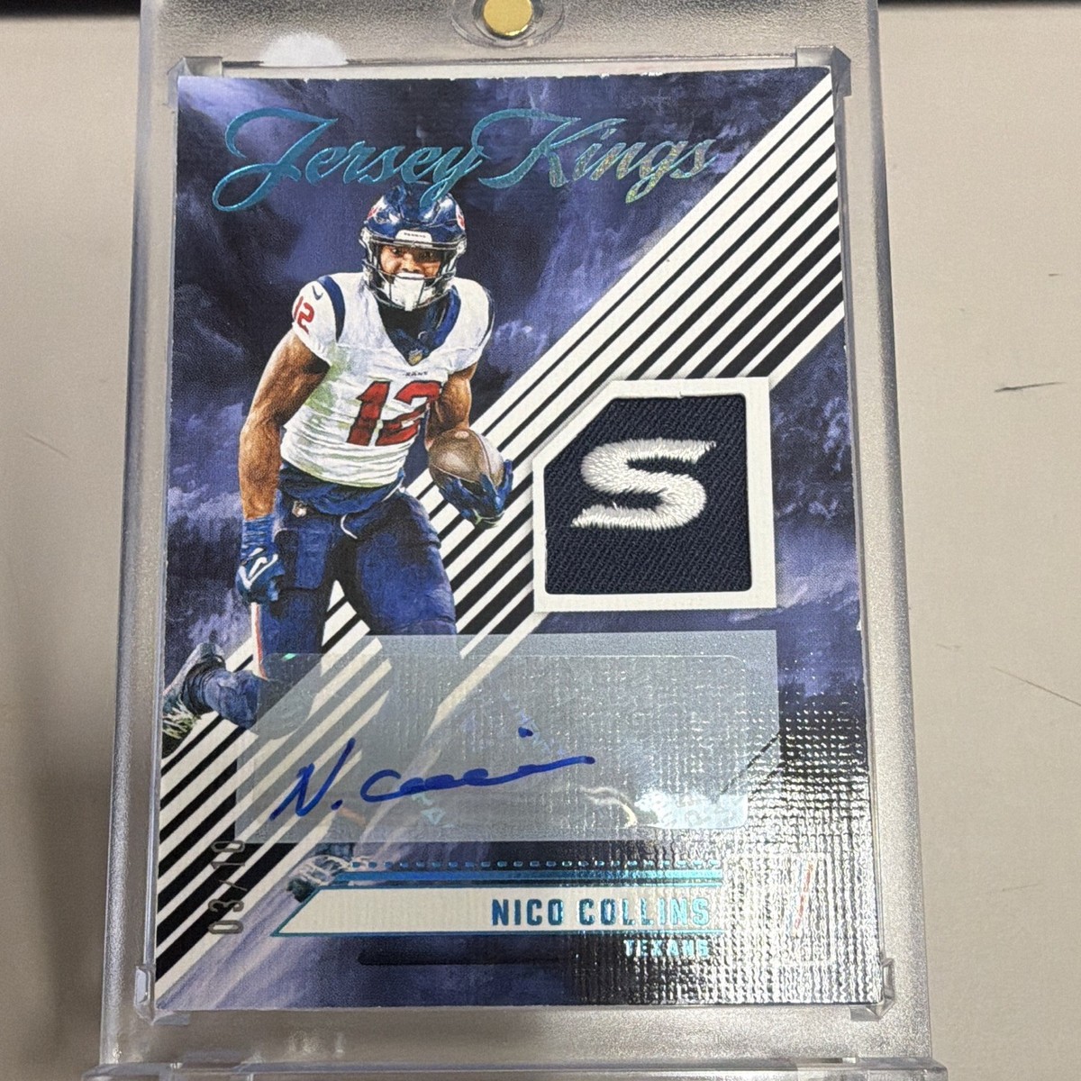 2024 Panini Donruss - Jersey Kings Nico Collins #JK-NCO Autographs