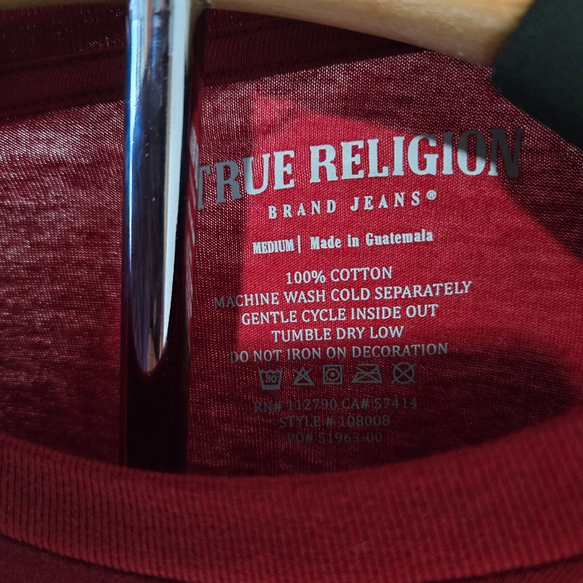 True Religion Men's Buddha World Tour Graphic Short Sleeve T-Shirt