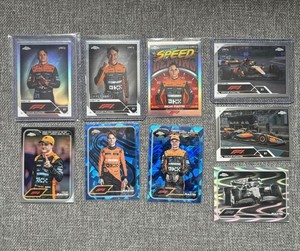 Topps F1 Chrome 2023 RC Oscar Piastri Collection - Inc #40 Refractor & Others