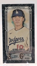 2025 Topps Allen & Ginter Yoshinobu Yamamoto Black Border Mini Dodgers