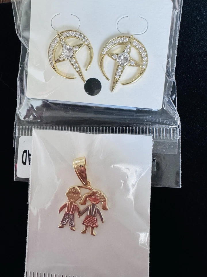 Joyería-anillos/sin cuello/pendientes/pulseras de oro Foto 3 de 4