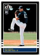 2019 Donruss #224 Jacob Nix San Diego Padres Rookie