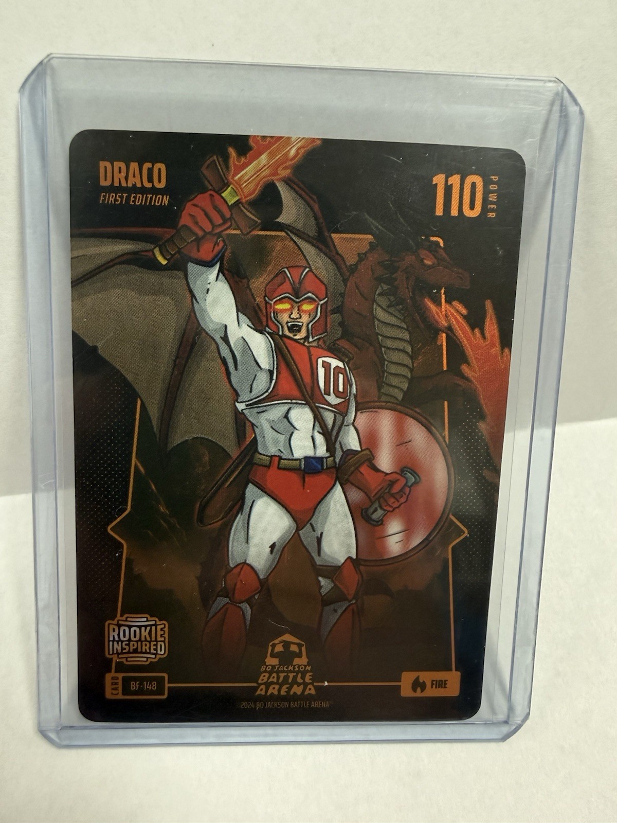 Drake Maye🏉Bo Jackson Battle Arena  Rookie Inspired Draco Trading Card BF-148🔥