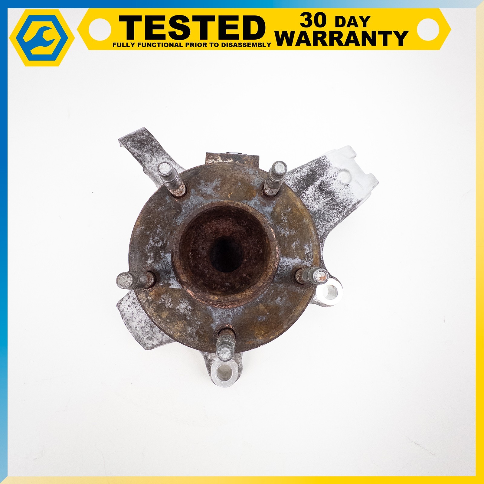05-13 CHEVROLET CORVETTE C6 XLR FRONT LEFT DRIVER SIDE SPINDLE KNUCKLE HUB OEM