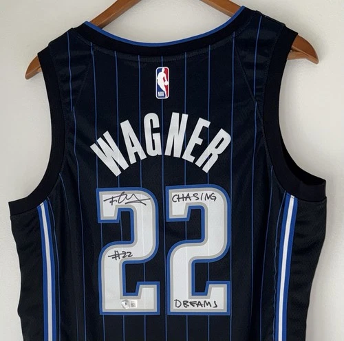 Franz Wagner Signed "CHASING DREAMS" Orlando Magic NBA Auto Nike Jersey BAS COA
