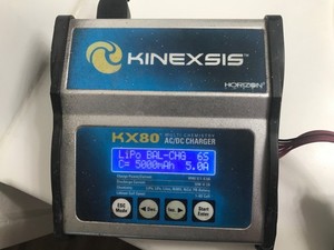Horizon Hobby KINEXSIS KX80 Multi-Chemistry LiPo battery charger 2S - 6S .