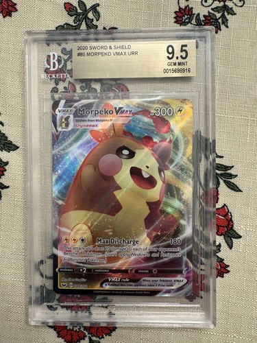 Morpeko VMAX graded BGS 9.5 for sale on eBay