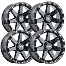 Set-4 Mkw M203 20x9 6x135 Satin Black 1mm Wheels Rims 20 Inch Set-4 Mkw M203 20x9 6x135 Satin Black 1mm Wheels Rims 20 Inch