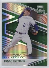 2020 Panini Elite Extra Edition Aspirations Green /499 Logan Hofmann #145 6y2