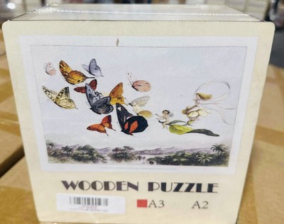 Butterflies Jigsaw Wooden Puzzle A3 Adults and Children Gift Unique New Box