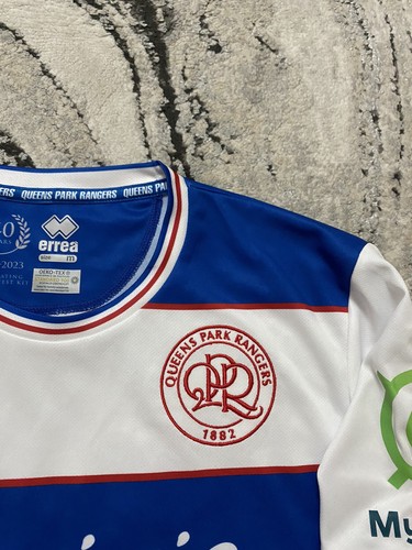 QPR Match Worn Issac Hayden #14 Home Football Shirt Player Issue Medium Men’s - Picture 5 of 20
